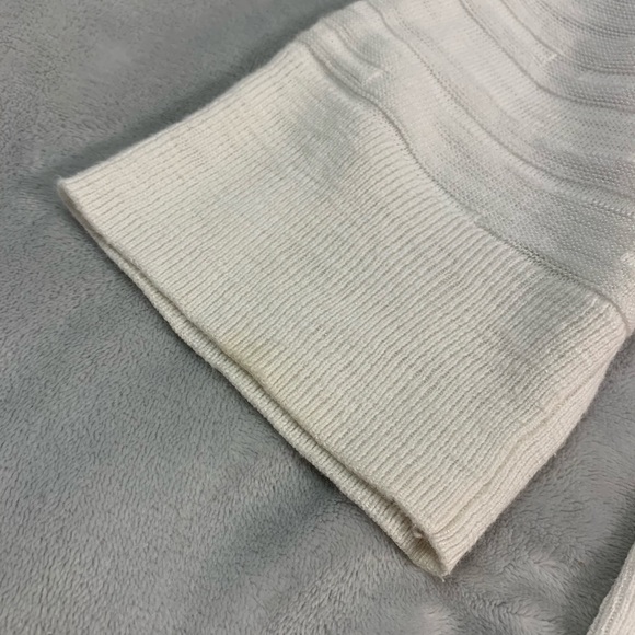 Calvin Klein Jeans White Marbled Knit Sweater L - Picture 13 of 15